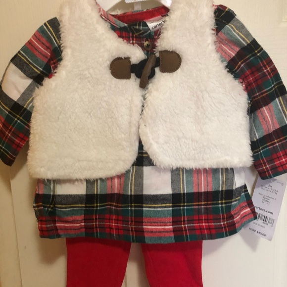 Carters Girls Baby Infant Toddler Winter Outfit - Picture 2 of 4